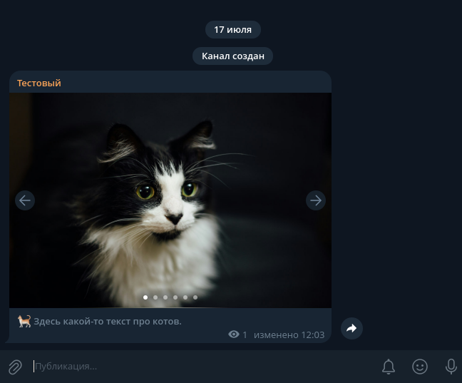 Как сделать карусель в Telegram-канале: новая функция мессенджера